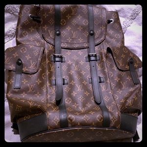 LV Authentic Christopher Backpack